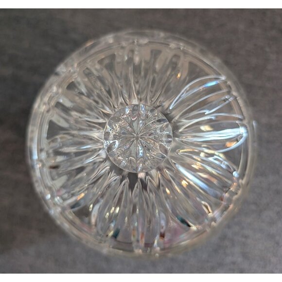 Gorham Crystal, "King Edward" 8" Biscuit/Cookie Jar/Cannister, EUC - Picture 2 of 5